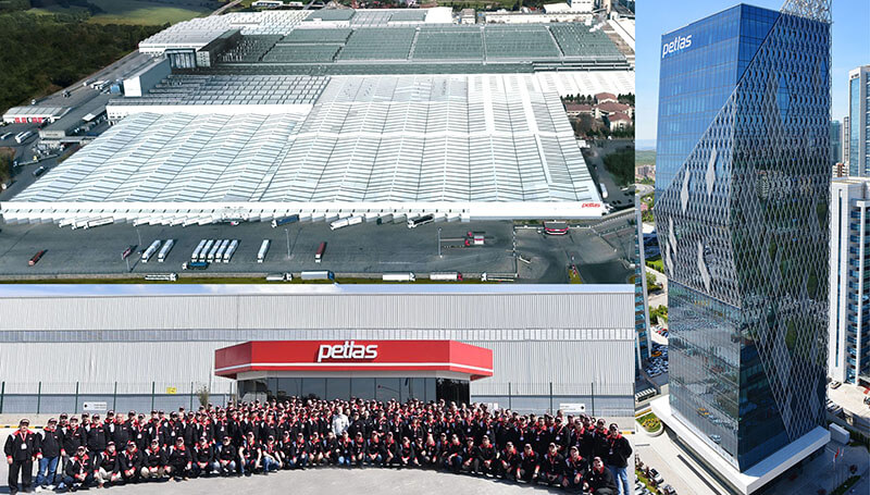 Завод Petlas в г. Кыршехир и офис AKO Plaza в г. Анкара, Турция