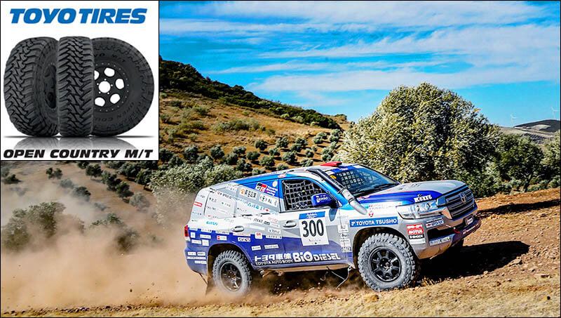Toyo Open Country MT-R на Land Cruiser 300 у ралі Дакар