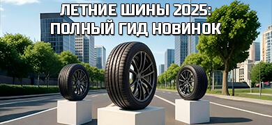 Літні шини – новинки 2025: повний гід з вибору