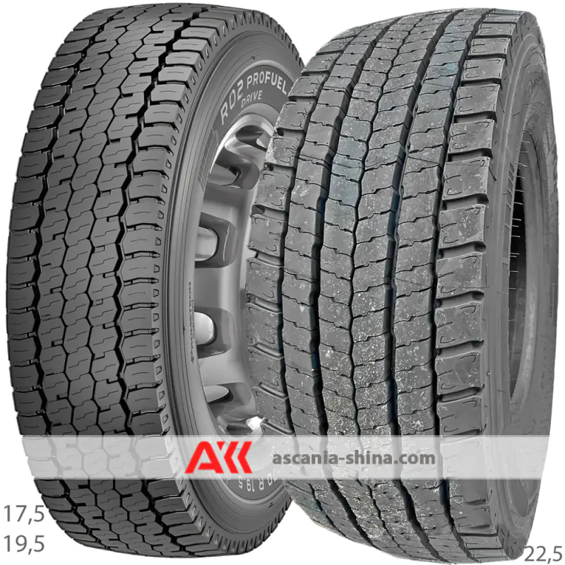 Фото Pirelli R02 ProFuel Drive (ведущая) 285/70 R19,5 146/144L
