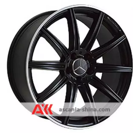 Фото Replica Mercedes (MR857) 9.0xR19 5х112 ET37 DIA66.6 (MBLP)